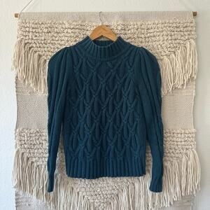 Rebecca Taylor La Vie Cable Turtleneck Sweater